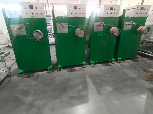 PLC-gesteuerte 1-aus-4 PP-Band-Extrusionslinie für synchronisierte Produktion