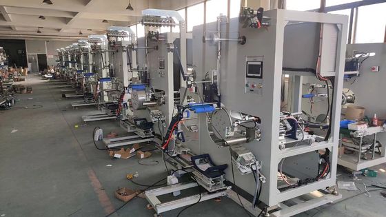Vollautomatische PET-Streifen-Extrusionsleitung PLC-Steuerung Kunststoff-Spritzband-Windler