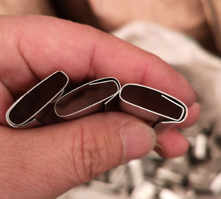 Gripper Galvanisierte Metalldichtungen Elektroplatierte Oberfläche für PP-Polypropylenband