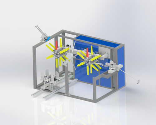 PE PERT Kunststoffrohr automatische Winder PLC-Steuerung einfach zu bedienen