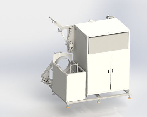 Automatischer Polyester-PET-Streifenwickler 32 mm 1,5 kW mit verstellbarer Wickelspannung