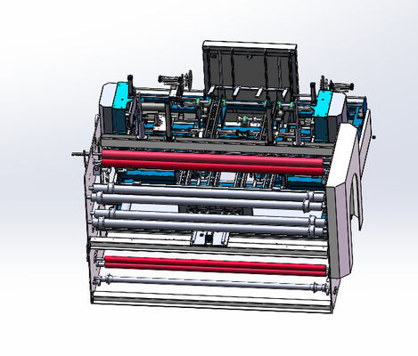 Automatische Verpackungsmaschine für Textilrollen