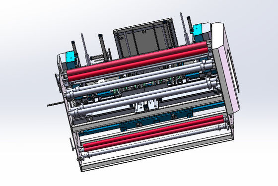 Automatische PLC-Steuerungsmaschine für die Verpackung von Stoffrollen für Rohrstoff