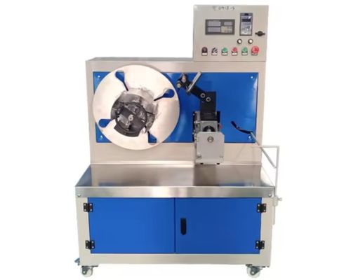 Spannungskontrolle Kunststoffrohrwickelmaschine Einfachscheibe Automatische Kunststoffkugel