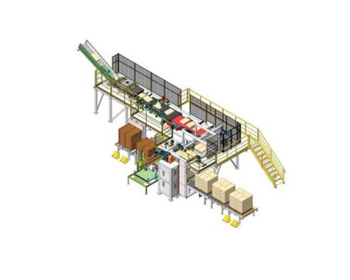 Elektrische Verpackungs- und Palettierungslinie Automatische Palettierungs- und Depalettierungsmaschine