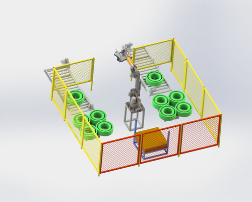 Automatisierte Wickelmaschine für PET-Polyester-Gürtel mit automatischem Palletierungssystem