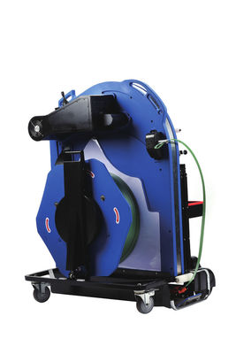 PP-PET-Streifen Automatische Streifenmaschine JD-008 Lithiumbatterie-Stromversorgung